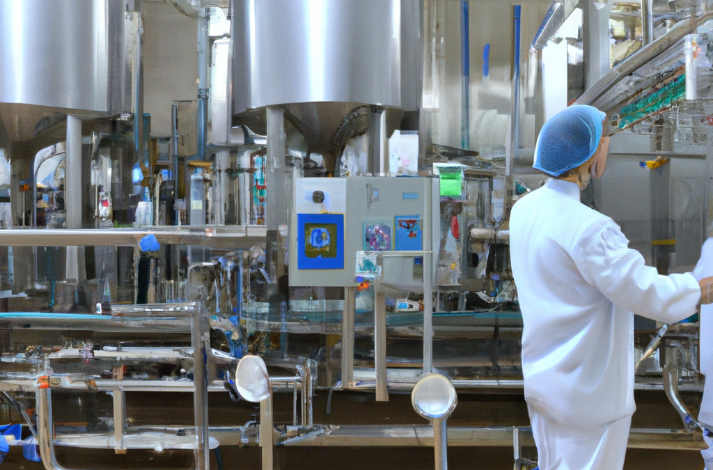 milk processing, including raw milk reception, separation, pasteurization, standardization, homogenization, sterilization, bactofugation, UHT, and packaging.